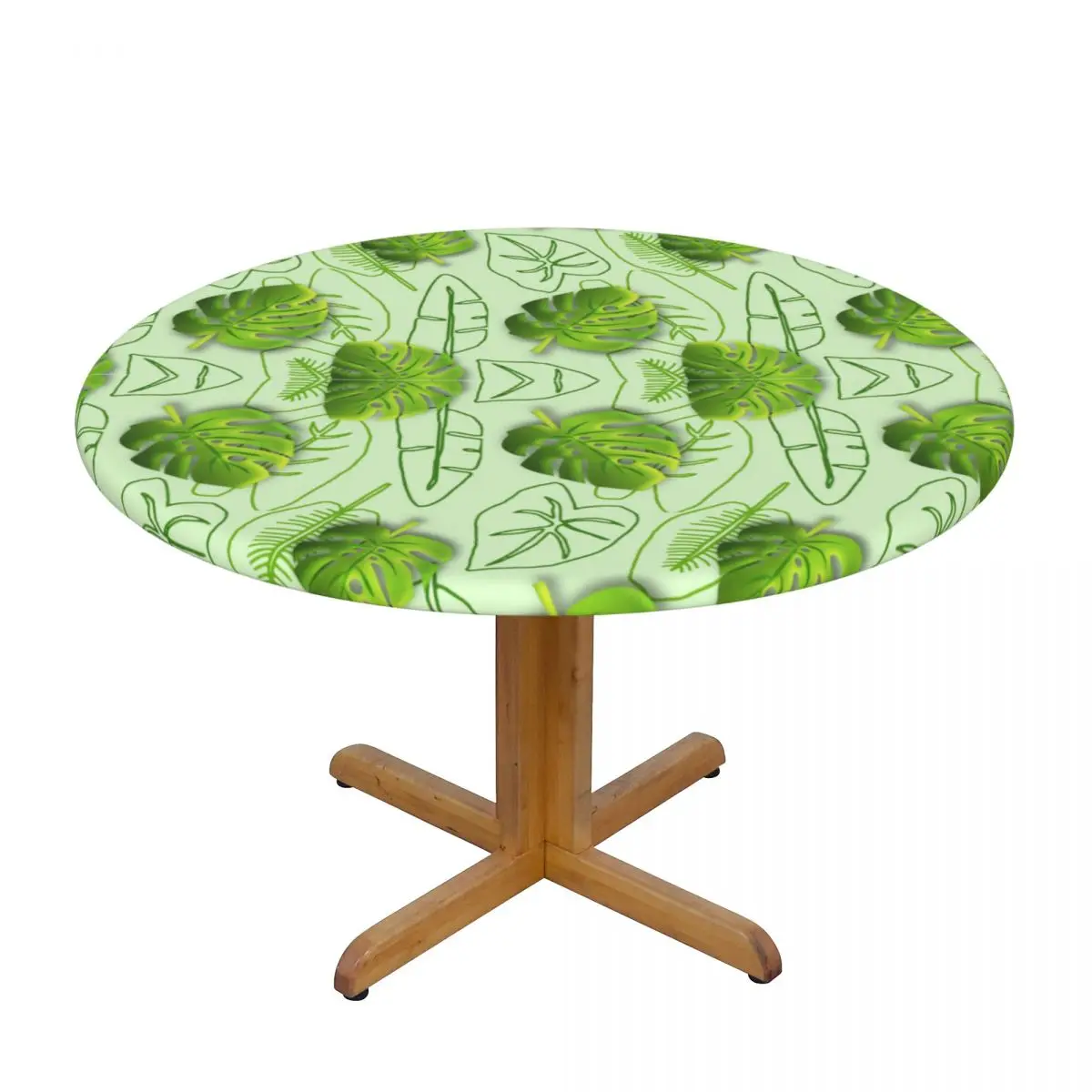 1Pc Waterproof Tablecloths Round Elastic Tablecloth Tropical Leaves Table Cloth Cover Coffee Table Pad
1Pc Waterproof Tablecloths Round Elastic Tablecloth Tropical Leaves Table Cloth Cover Coffee Table Pad