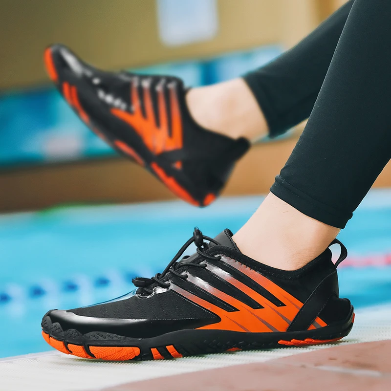 Unisex Five-Toed Comprehensive Training Fitness Shoes Squat Shoes Couples Vacation Beach Upstream Quick-Drying Water Shoes 35-46
Unisex Five-Toed Comprehensive Training Fitness Shoes Squat Shoes Couples Vacation Beach Upstream Quick-Drying Water Shoes 35-46