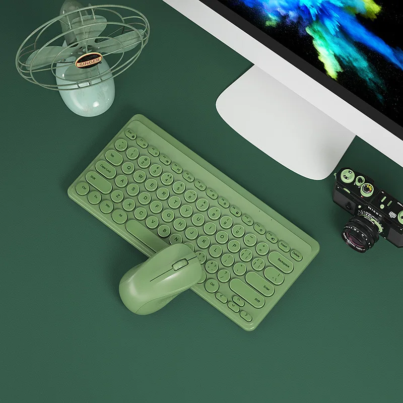 Colorful Protable Mini Wireless Keyboard and Mouse Keyboard Mouse Combo Set for Notebook Laptop Mac Desktop PC Computer
Colorful Protable Mini Wireless Keyboard and Mouse Keyboard Mouse Combo Set for Notebook Laptop Mac Desktop PC Computer