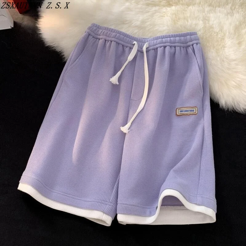 Summer New Waffle Shorts Women's Korean Wild Casual Sports Pants Female Fashion Baggy Slim Five Cent Trouser High Quality Shorts
Summer New Waffle Shorts Women's Korean Wild Casual Sports Pants Female Fashion Baggy Slim Five Cent Trouser High Quality Shorts