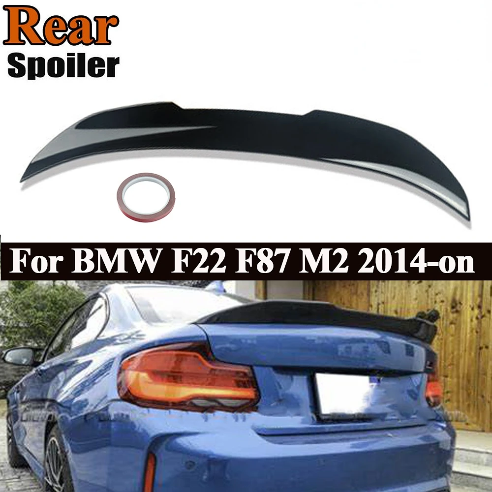 PSM Style Spoiler for BMW 2 Series F22 Gloss Black Rear Trunk Spoiler F87 M2 PSM Ducktail Style
PSM Style Spoiler for BMW 2 Series F22 Gloss Black Rear Trunk Spoiler F87 M2 PSM Ducktail Style