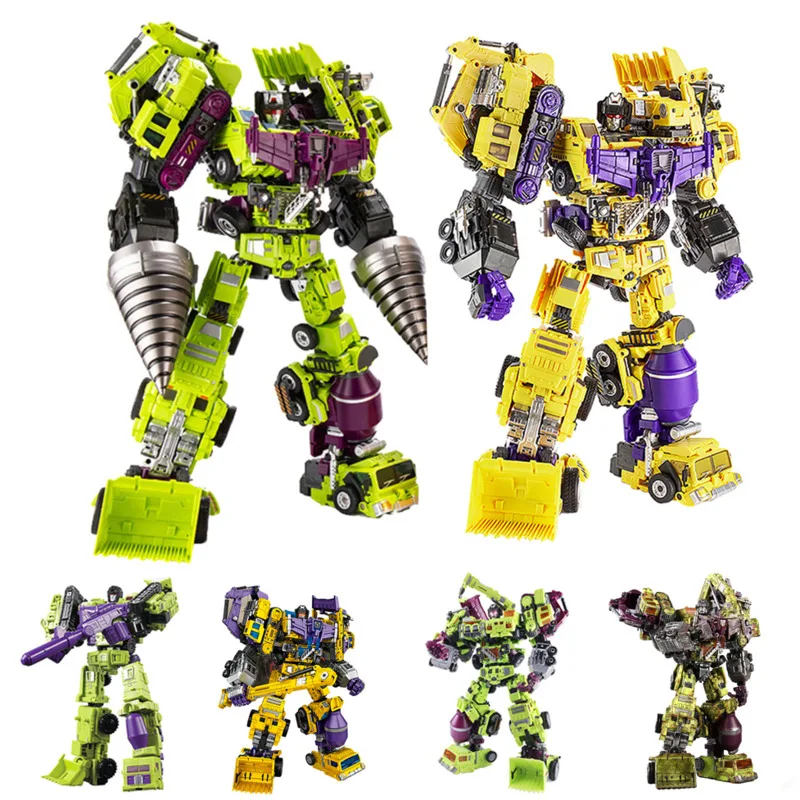 Car Excavator Robot JINBAO Devastator NBK Weijiang GT G1 Transformation Action Figure KO Model Toy Deformation 6IN1 Truck Figma
Car Excavator Robot JINBAO Devastator NBK Weijiang GT G1 Transformation Action Figure KO Model Toy Deformation 6IN1 Truck Figma