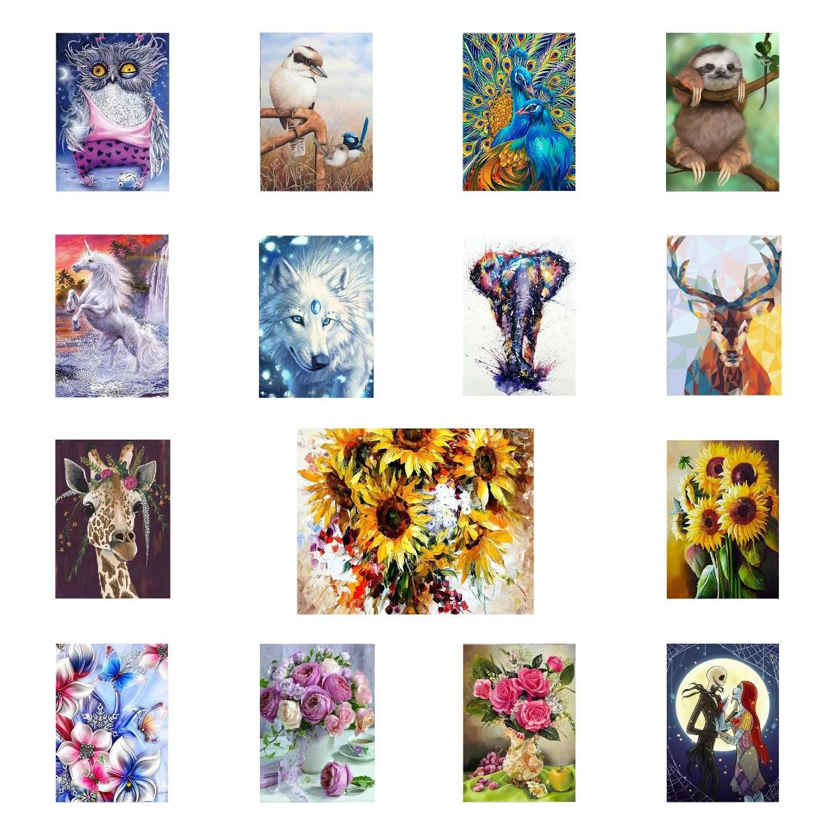 5D DIY Diamond Embroidered Animal Flower Series Diamond Painting Rhinestone Furniture Decoration Painting New Shelves
5D DIY Diamond Embroidered Animal Flower Series Diamond Painting Rhinestone Furniture Decoration Painting New Shelves