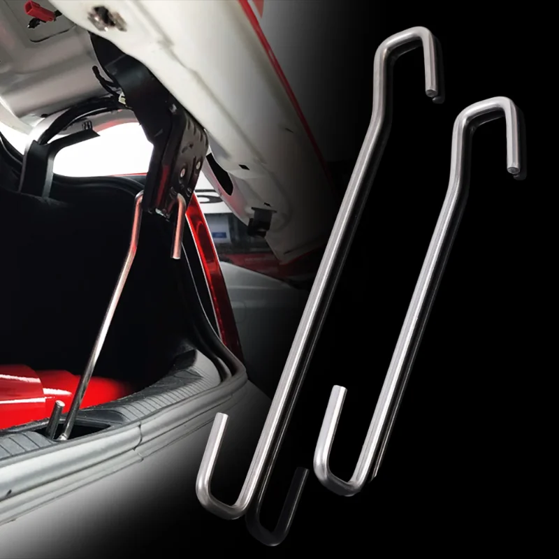 Car Trunk Support Hooks Door Support Hooks Auto Universal Stainless Steel Auxiliary Support Hooks Tools for Trunk Accessories
Car Trunk Support Hooks Door Support Hooks Auto Universal Stainless Steel Auxiliary Support Hooks Tools for Trunk Accessories