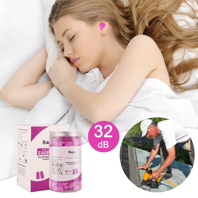 80Pcs Foam Ear Plugs Party Favors Reduction Noise Makers Sleep Anti Noise for Party Reduction Music Cancelling Insulation Earplu
80Pcs Foam Ear Plugs Party Favors Reduction Noise Makers Sleep Anti Noise for Party Reduction Music Cancelling Insulation Earplu