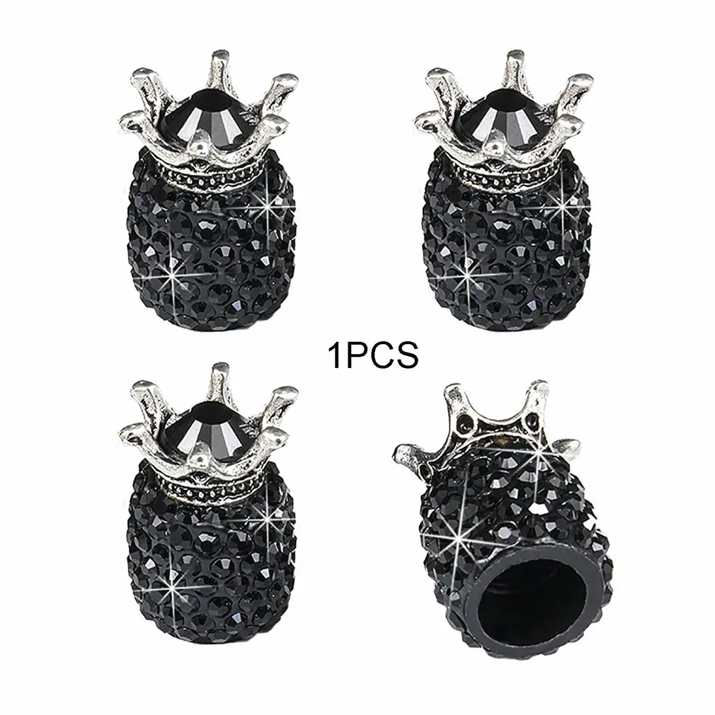 Creative Crown Diamond-studded Valve Cap Universal Valve Core Cap Full Of Diamonds Automotive Tire Valve Cap
Creative Crown Diamond-studded Valve Cap Universal Valve Core Cap Full Of Diamonds Automotive Tire Valve Cap