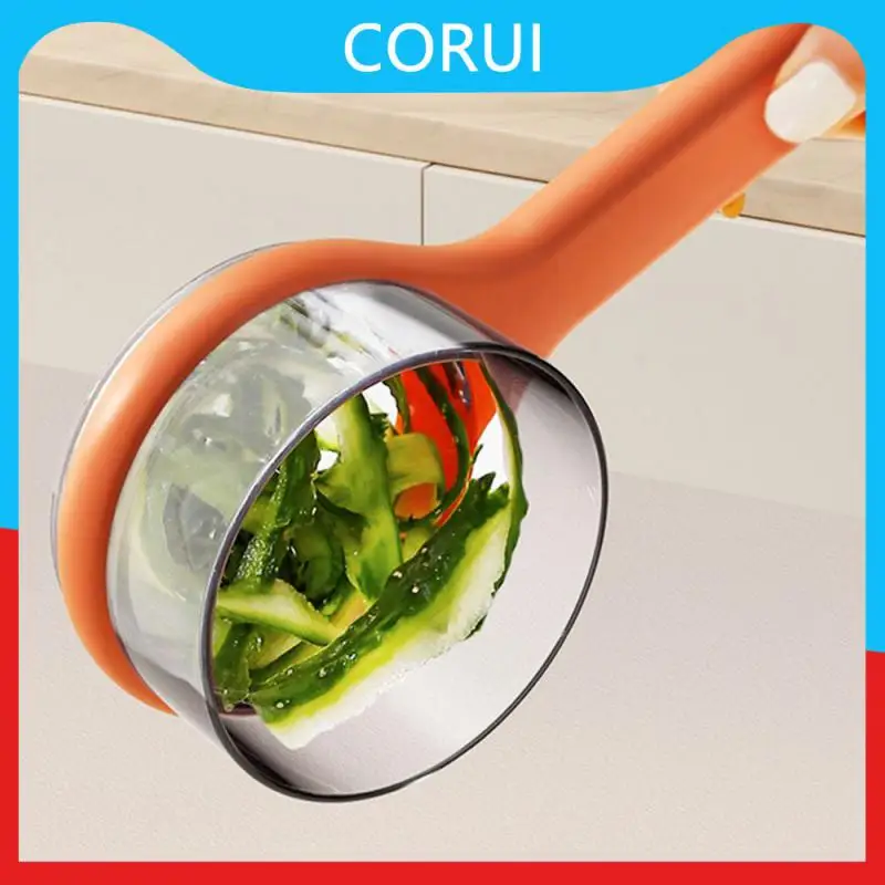 1pcs Multi-function Scraper With Bucket Storage Peeler Hung Design Thin No Residue Storage Fruit Peeling Knife Kitchen Tools Pp
1pcs Multi-function Scraper With Bucket Storage Peeler Hung Design Thin No Residue Storage Fruit Peeling Knife Kitchen Tools Pp