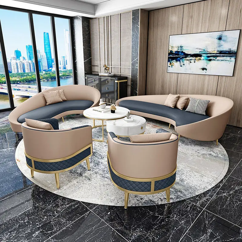 TuyaRussian Nordic Leather Sofa Light Luxury Simple Reception Room Sofa White Single Sofa
TuyaRussian Nordic Leather Sofa Light Luxury Simple Reception Room Sofa White Single Sofa