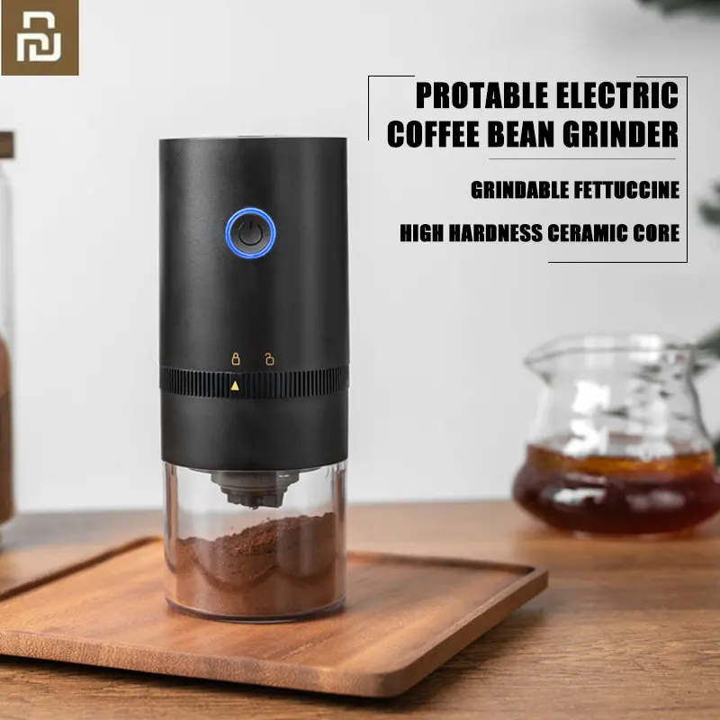 YOUPIN Coffee Grinder Electric USB Rechargeable Home Outdoor Blenders Profession Adjustable Coffee Beans Grinding for Kitchen
YOUPIN Coffee Grinder Electric USB Rechargeable Home Outdoor Blenders Profession Adjustable Coffee Beans Grinding for Kitchen