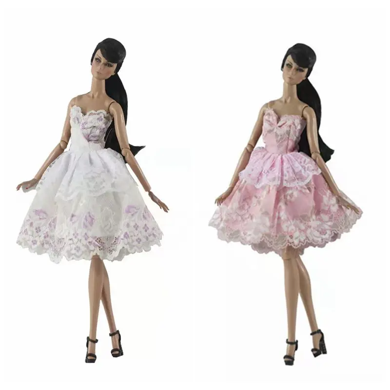 1:6 Off Shoulder Lace Ballet Dresses Floral Princess Tutu Dress For Barbie Doll Clothes Party Gown1/6 BJD Dolls Accessories Toys
1:6 Off Shoulder Lace Ballet Dresses Floral Princess Tutu Dress For Barbie Doll Clothes Party Gown1/6 BJD Dolls Accessories Toys