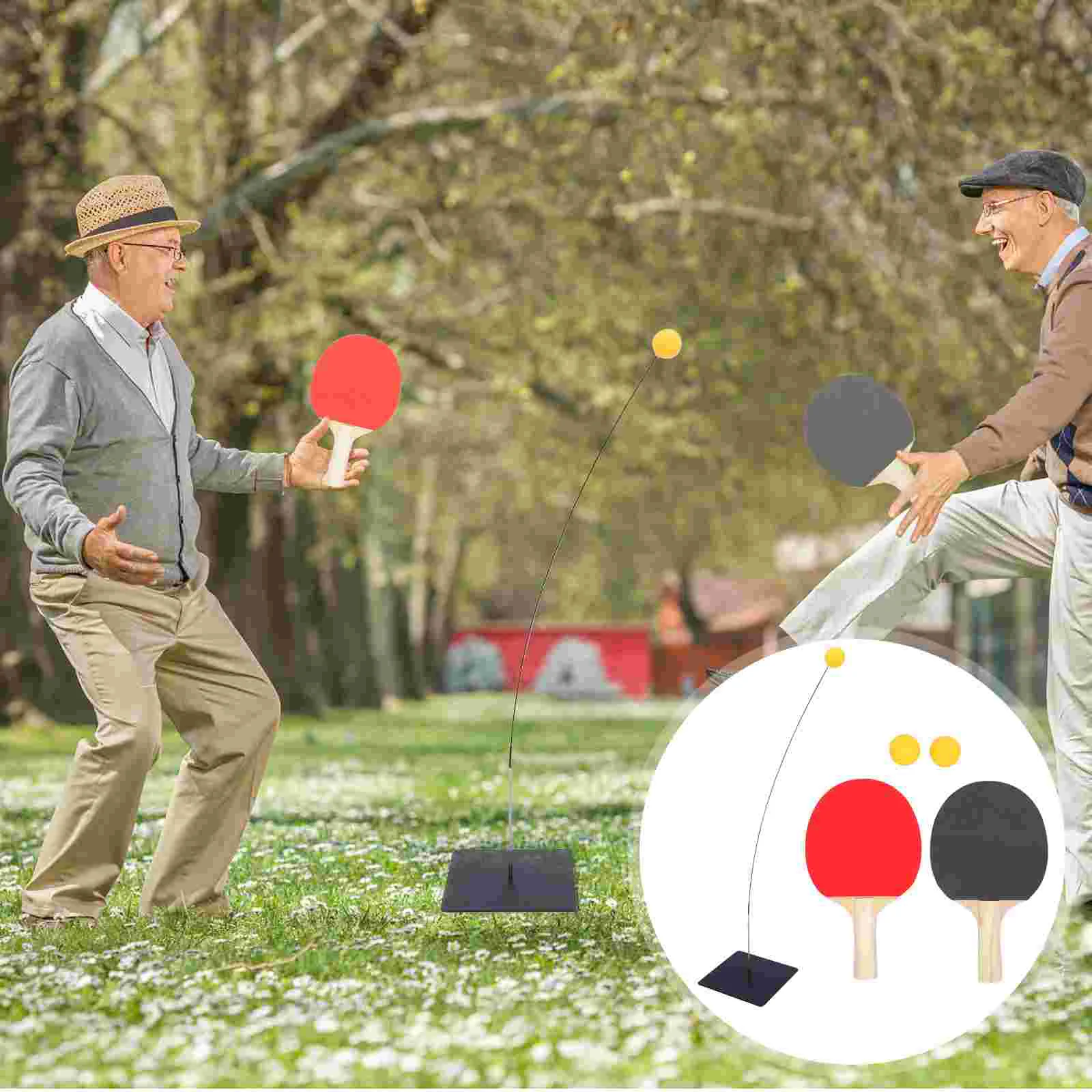 Tennis Table Pong Training Trainer Racket Paddles Shaft Elastic Set Kit Equipment Paddle Sports Professional Bulk Portable
Tennis Table Pong Training Trainer Racket Paddles Shaft Elastic Set Kit Equipment Paddle Sports Professional Bulk Portable