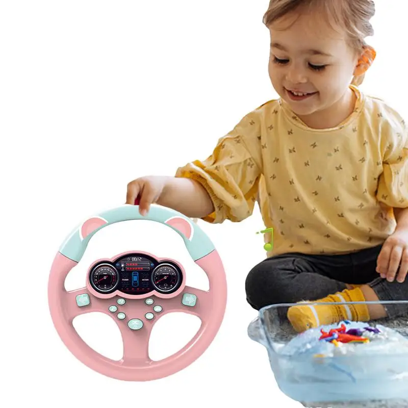 Toddler Steering Wheel Toy With Music And Light For Boys Girls Portable Pretend Driving Toy With Suction Cup Simulation Car
Toddler Steering Wheel Toy With Music And Light For Boys Girls Portable Pretend Driving Toy With Suction Cup Simulation Car