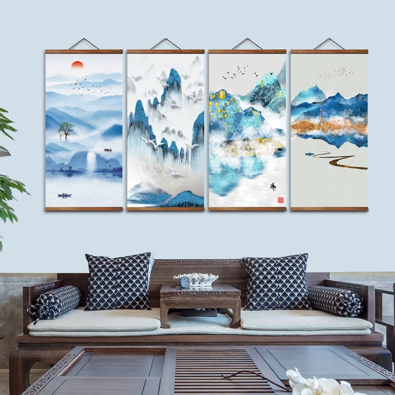 Настенные художественные плакаты MT0954 в китайском стиле, пейзаж восхода солнца, чернильный холст, декоративные картины из массива дерева
Настенные художественные плакаты MT0954 в китайском стиле, пейзаж восхода солнца, чернильный холст, декоративные картины из массива дерева