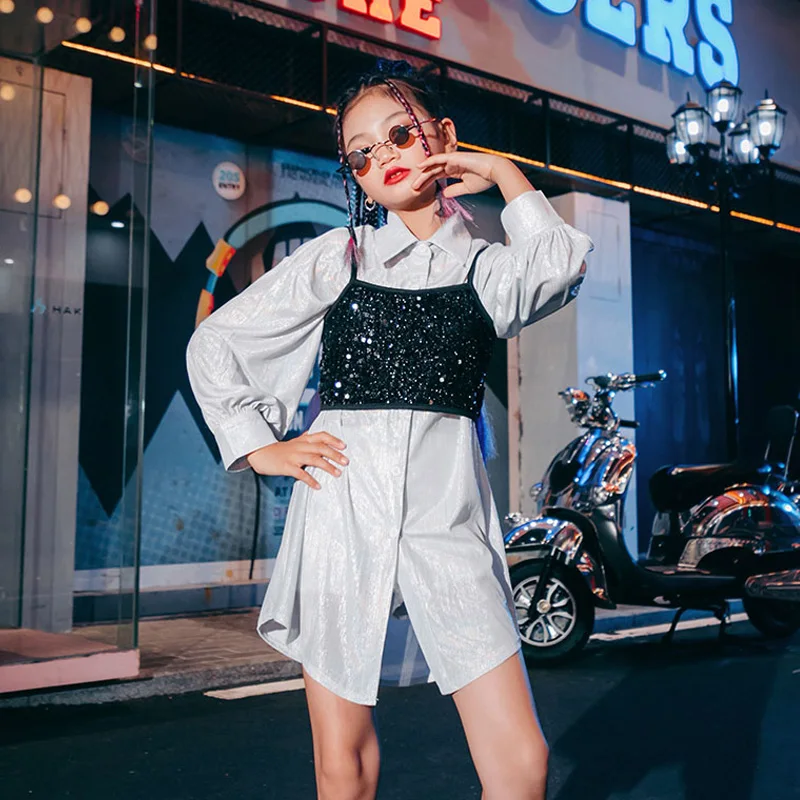 Hip-Hop Clothes Jazz Dancewear Girls Cheerleader Uniform Dancer Outfit Stage Costume Fashion Clothes Sequin Outfits 2022CM
Hip-Hop Clothes Jazz Dancewear Girls Cheerleader Uniform Dancer Outfit Stage Costume Fashion Clothes Sequin Outfits 2022CM