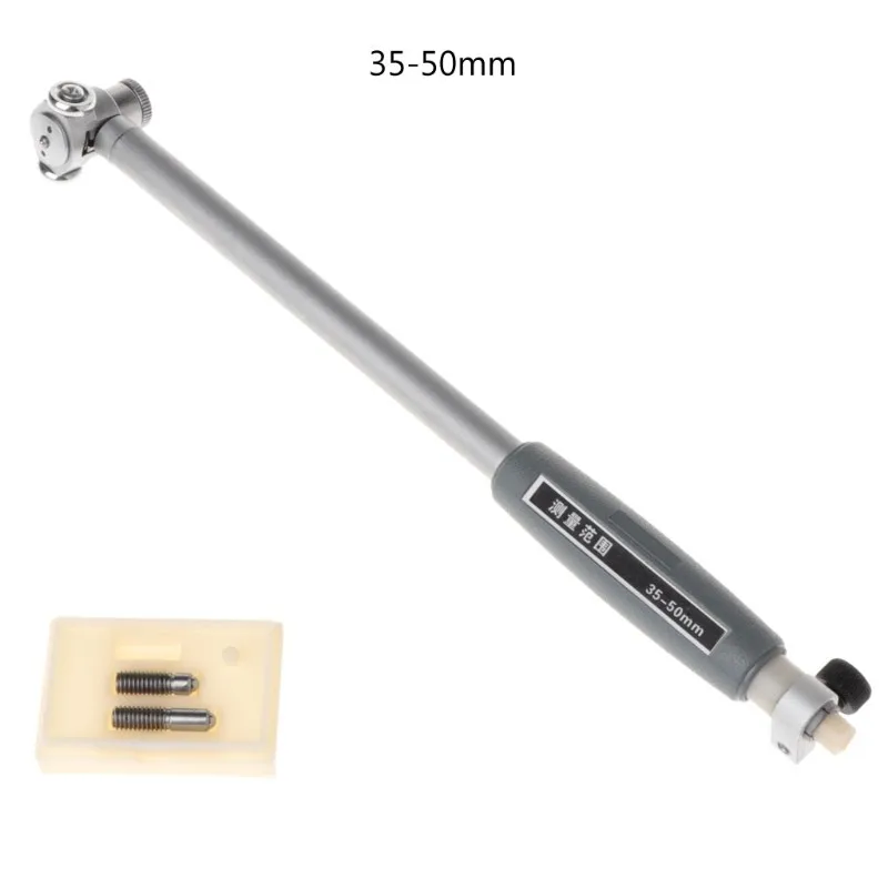 Inner Diameter Gauge Measuring Rod Probe Metal 18-35mm 35-50mm 50-160mm Measuring Gauging Engine Cylinder Tool Kit
Inner Diameter Gauge Measuring Rod Probe Metal 18-35mm 35-50mm 50-160mm Measuring Gauging Engine Cylinder Tool Kit