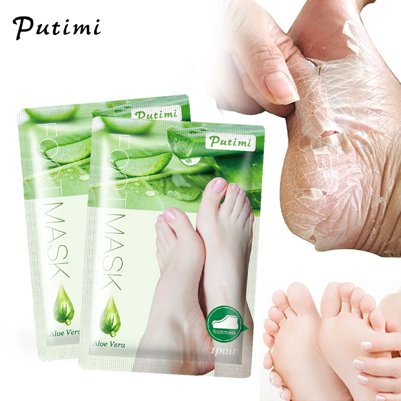 Aloe Vera Foot Mask Peeling for Legs Feet Mask Exfoliating Socks Scrub for Pedicure Anti Crack Heel Remove Skin Foot Patch
Aloe Vera Foot Mask Peeling for Legs Feet Mask Exfoliating Socks Scrub for Pedicure Anti Crack Heel Remove Skin Foot Patch