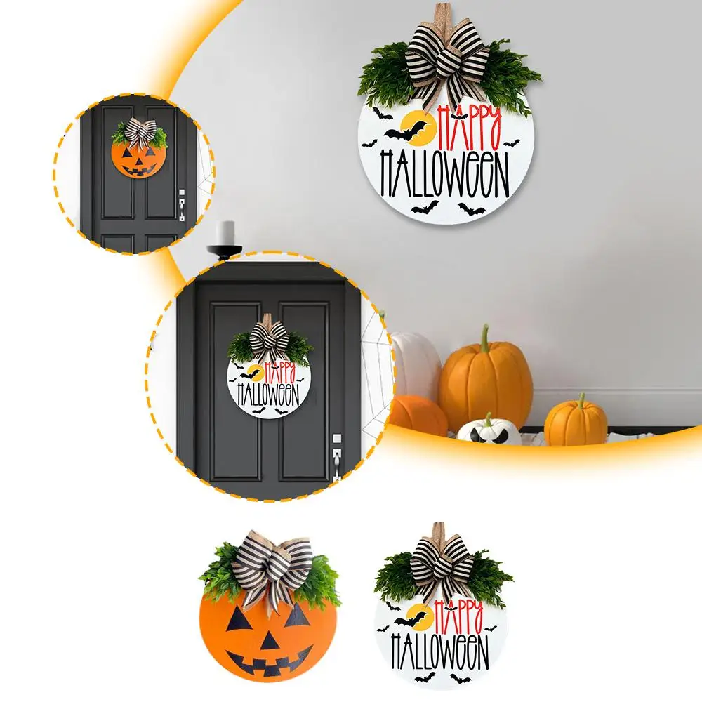 Halloween Welcome Doorplate Hanger Autumn Welcome Sign Door Hanging Porch Wall Home Decoration Flower Crown For The Door P3X3
Halloween Welcome Doorplate Hanger Autumn Welcome Sign Door Hanging Porch Wall Home Decoration Flower Crown For The Door P3X3