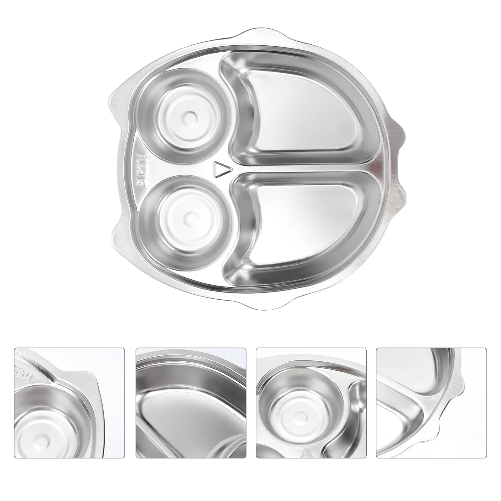 1pc Divided Plate Infants Divided Lunch Divided Tray Appetizer Dish Dinner Snack Camping Dishes
1pc Divided Plate Infants Divided Lunch Divided Tray Appetizer Dish Dinner Snack Camping Dishes