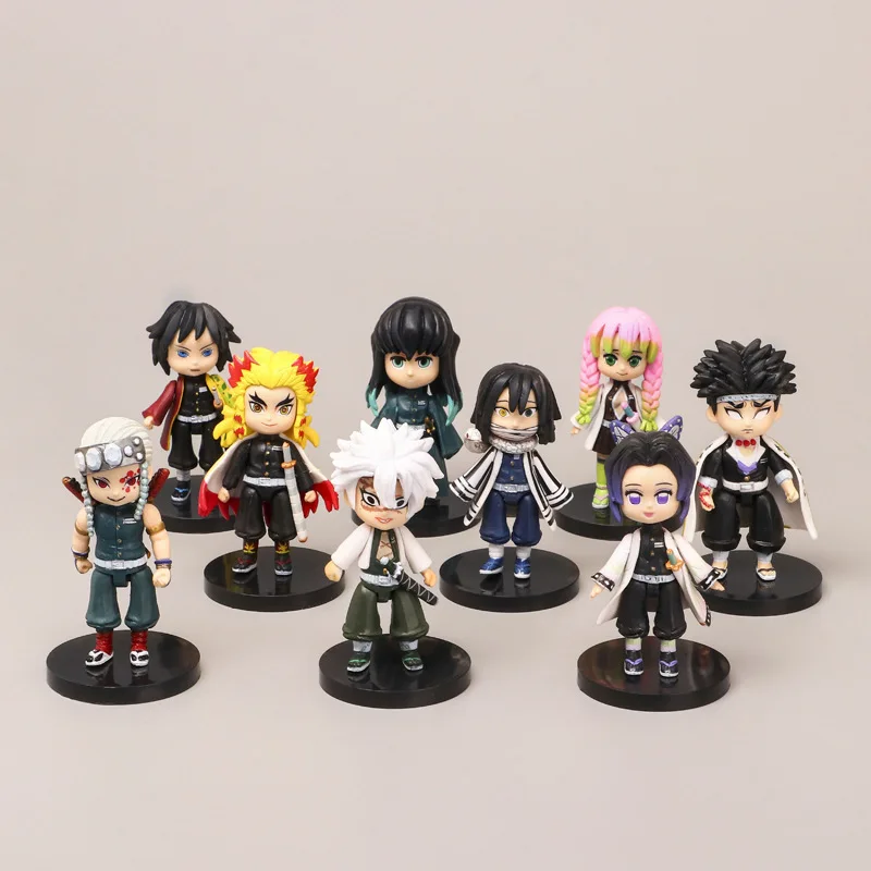 Second Generation 9 Style 7.5cm Demon Slayer Kimetsu No Yaiba Nine Hashira Action Figures Anime Model Doll Furnishing Articles
Second Generation 9 Style 7.5cm Demon Slayer Kimetsu No Yaiba Nine Hashira Action Figures Anime Model Doll Furnishing Articles