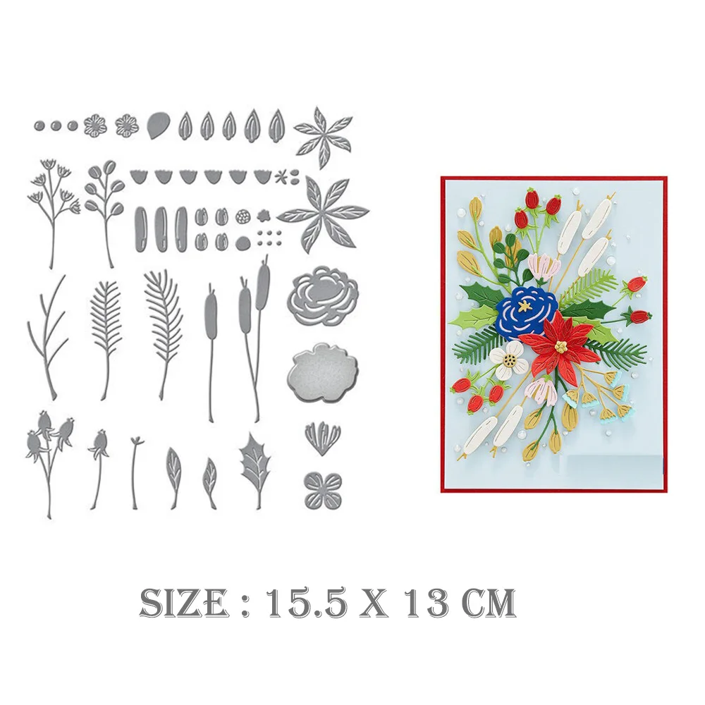 Flower Metal Cutting Dies Stencils DIY Scrapbooking Album Paper Card Decorative Craft Die Cut Embossing New Handcraft
Flower Metal Cutting Dies Stencils DIY Scrapbooking Album Paper Card Decorative Craft Die Cut Embossing New Handcraft