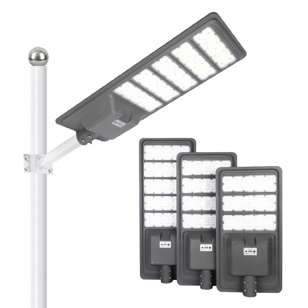 OutdoorAll Die-cast Aluminum Engineering 300w 400w 500w All In One Integrated Solar Module Led Street Light
OutdoorAll Die-cast Aluminum Engineering 300w 400w 500w All In One Integrated Solar Module Led Street Light