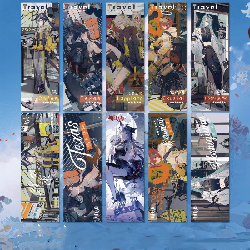 Закладки для книг arknight из аниме Lappland Exusiai Texas Chen, книжные закладки, маркеры для страниц, креативные квадратные канцелярские принадлежности, подарок
Закладки для книг arknight из аниме Lappland Exusiai Texas Chen, книжные закладки, маркеры для страниц, креативные квадратные канцелярские принадлежности, подарок