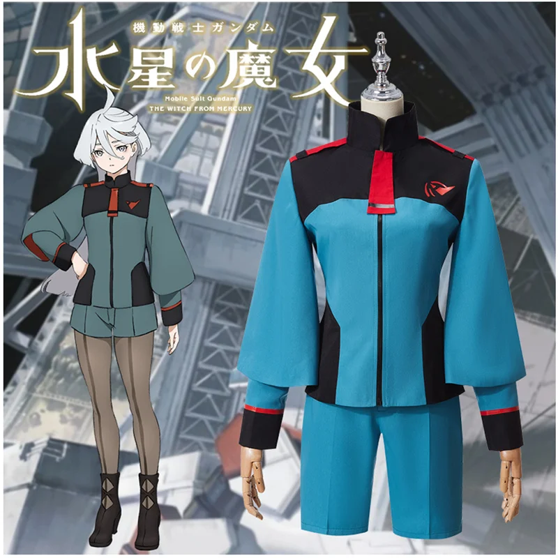 Miorine Rembran Cosplay Costume Uniform Mobile Suit Gundam The Witch From Mercury Fantasy Halloween Outfits for Disguise Role
Miorine Rembran Cosplay Costume Uniform Mobile Suit Gundam The Witch From Mercury Fantasy Halloween Outfits for Disguise Role