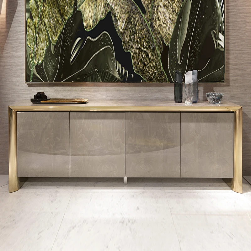 Light luxury style solid wood paint baking side cabinet modern living room luxury wall porch cabinet dining room lockers
Light luxury style solid wood paint baking side cabinet modern living room luxury wall porch cabinet dining room lockers