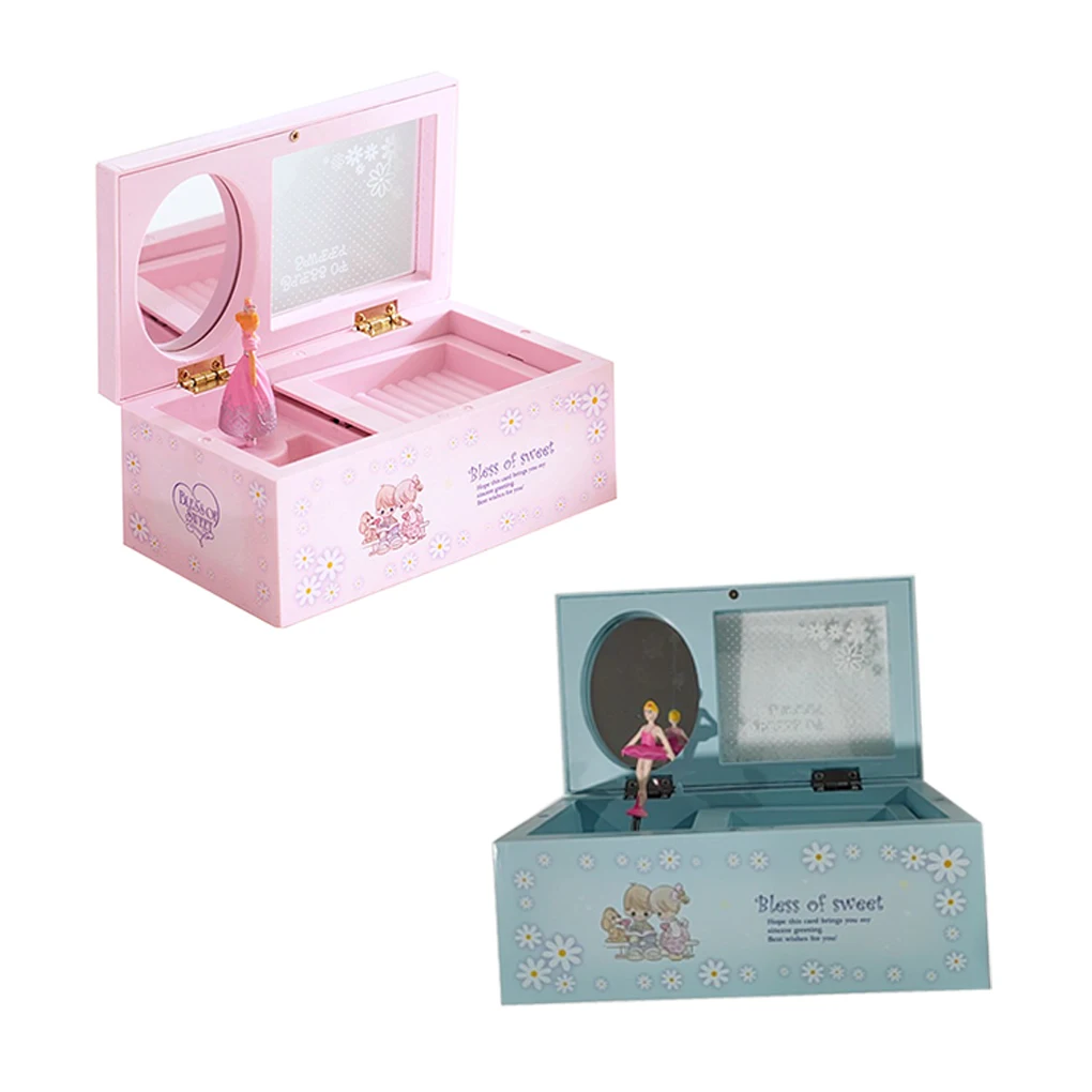 Music Box Rotating Jewelry Storage Case Rectangular Clear Musical Toy for Kids Girls Music Theme Music Box Pink Blue
Music Box Rotating Jewelry Storage Case Rectangular Clear Musical Toy for Kids Girls Music Theme Music Box Pink Blue