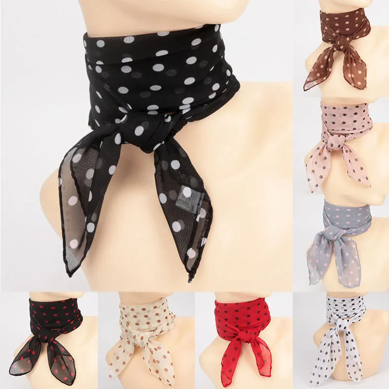 65*65cm Luxury Chiffon Polka Dot Scarf Ladies Head Neck Square Scarf Shawls Female Beach Sunscreen Hijab Neckerchief Shawls Wrap
65*65cm Luxury Chiffon Polka Dot Scarf Ladies Head Neck Square Scarf Shawls Female Beach Sunscreen Hijab Neckerchief Shawls Wrap