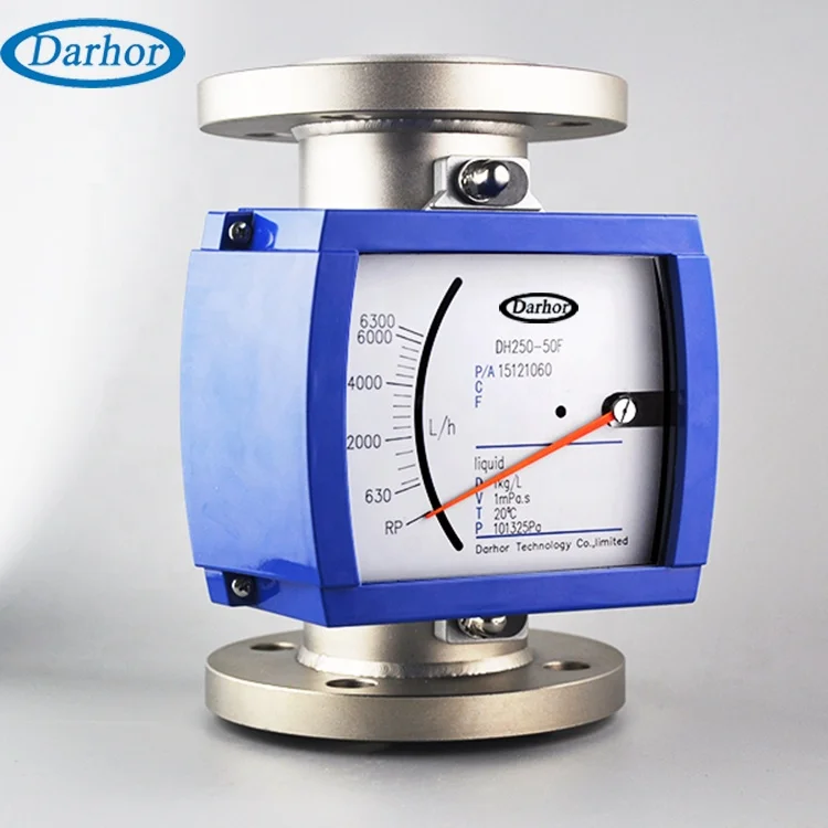 DH250 Darhor high temperature high pressure metal tube float tri-clamp purified water flowmeter hydraulic oil flow meter
DH250 Darhor high temperature high pressure metal tube float tri-clamp purified water flowmeter hydraulic oil flow meter