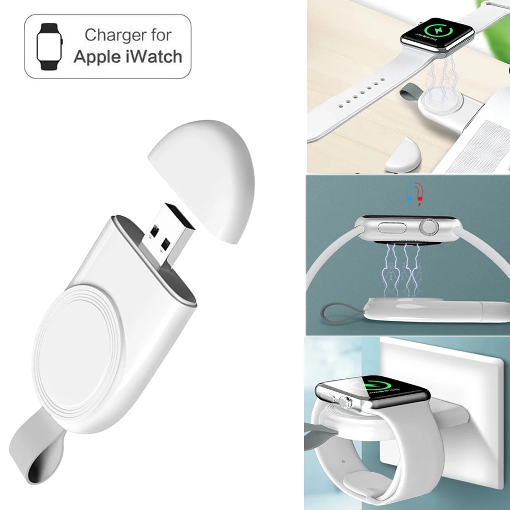 Portable Wireless Charger for IWatch 7 SE 6 5 4 Charging Dock Station USB Charger Cable for Apple Watch Series 7 6 5 4 3 2 1
Portable Wireless Charger for IWatch 7 SE 6 5 4 Charging Dock Station USB Charger Cable for Apple Watch Series 7 6 5 4 3 2 1