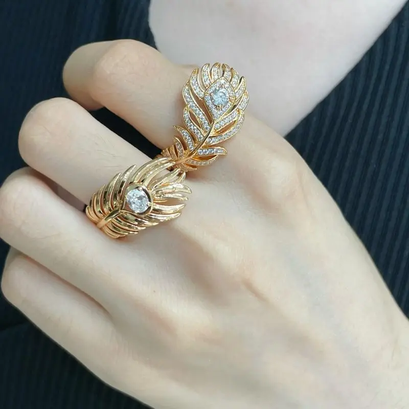France Paris Famous Brand New High Quality 925 Silver Feather Ring Charming Gift
France Paris Famous Brand New High Quality 925 Silver Feather Ring Charming Gift