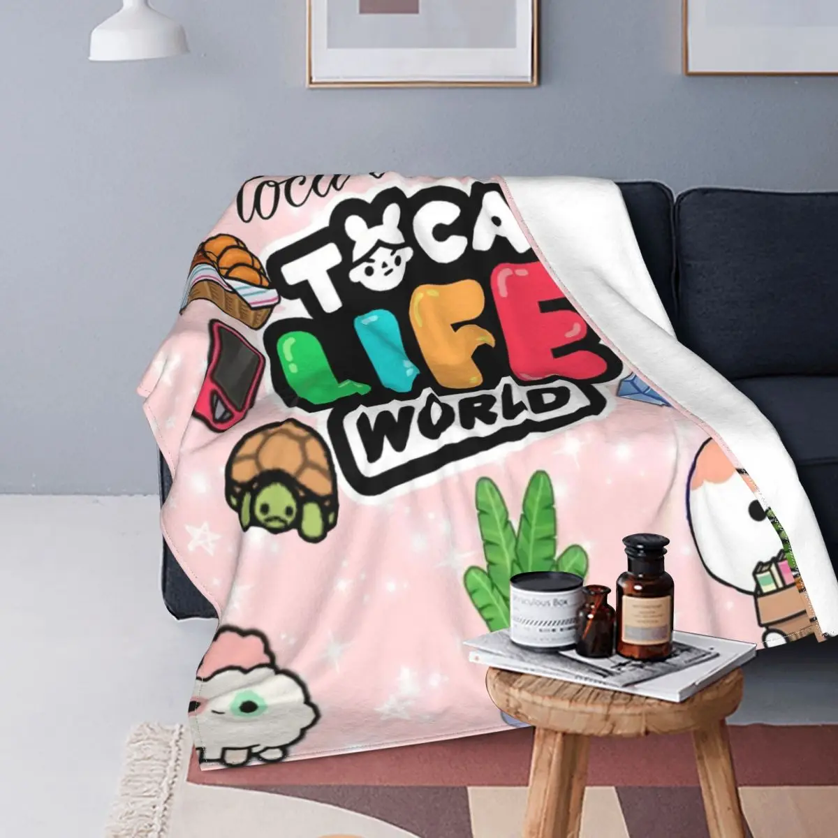 Pink Toca Boca Blanket Sofa Cover Coral Fleece Plush Textile Decor Cartoon Fashion Soft Throw Blankets for Bed Office Bedspread
Pink Toca Boca Blanket Sofa Cover Coral Fleece Plush Textile Decor Cartoon Fashion Soft Throw Blankets for Bed Office Bedspread
