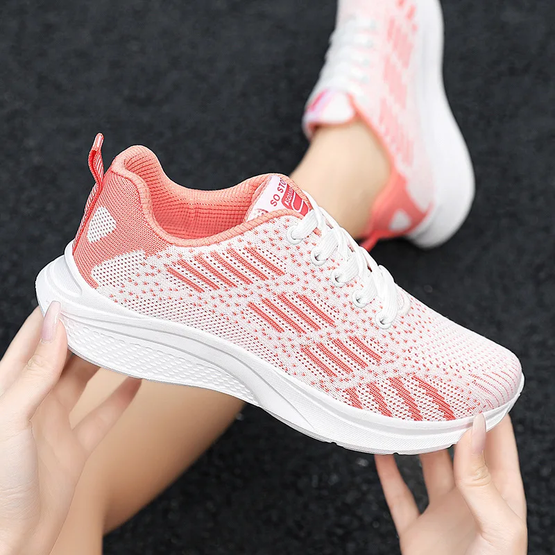Shoes Women's 2022 Spring New Women's Shoes Breathable Fly Woven Mesh Shoes Soft Bottom Large Size Casual Mother Shoes
Shoes Women's 2022 Spring New Women's Shoes Breathable Fly Woven Mesh Shoes Soft Bottom Large Size Casual Mother Shoes