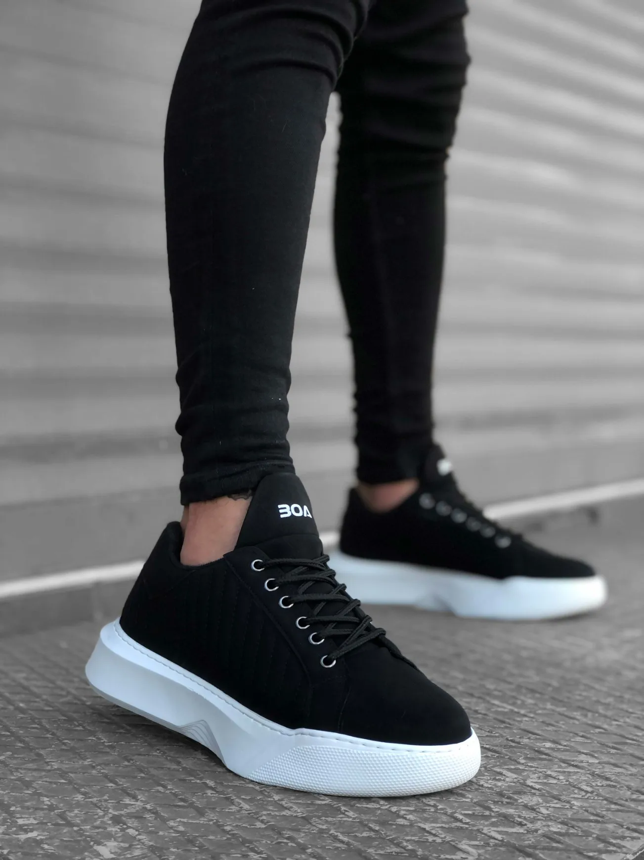 BOA BA0162 Male Shoes Laced Pattern Stitched High Sole Sports Daily Casual Mould 2022 Spring Autumn Season Black
BOA BA0162 Male Shoes Laced Pattern Stitched High Sole Sports Daily Casual Mould 2022 Spring Autumn Season Black
