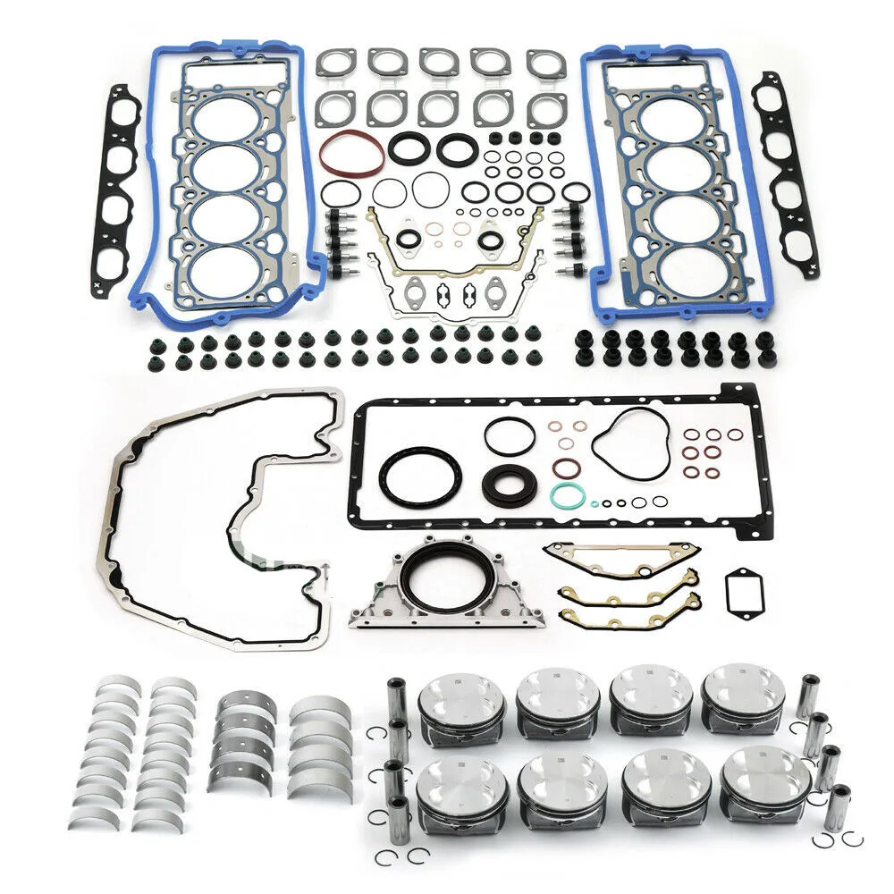 N62B48 Engine Pistons and Gaskets Overhaul Set Rebuilding Engine Repair Accessories for BMW E60 E61 E63 E64 E53 E66 E70 X5 550i
N62B48 Engine Pistons and Gaskets Overhaul Set Rebuilding Engine Repair Accessories for BMW E60 E61 E63 E64 E53 E66 E70 X5 550i