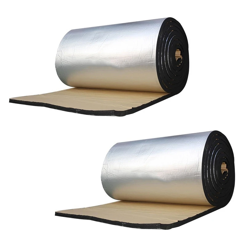 2X 50X200cm Sound Deadener Car Insulation Bloack Heat&Sound Thermal Proofing Pad Auto Accessories Parts For Automobiles
2X 50X200cm Sound Deadener Car Insulation Bloack Heat&Sound Thermal Proofing Pad Auto Accessories Parts For Automobiles