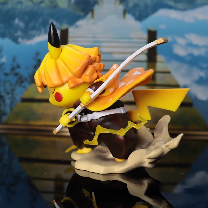 Pokemon Surrounding Anime Characters Pikachu Cos Cross-dressing My Wife Zenyi Car Decoration Model Figures
Pokemon Surrounding Anime Characters Pikachu Cos Cross-dressing My Wife Zenyi Car Decoration Model Figures