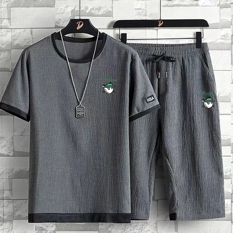Golf Wear Men 2023 2-piece set Summer Horse Golf Wear Men Golf Suit Malbon Golf T-shirt Golf Shorts Suit Hooded Men Golf Wear
Golf Wear Men 2023 2-piece set Summer Horse Golf Wear Men Golf Suit Malbon Golf T-shirt Golf Shorts Suit Hooded Men Golf Wear