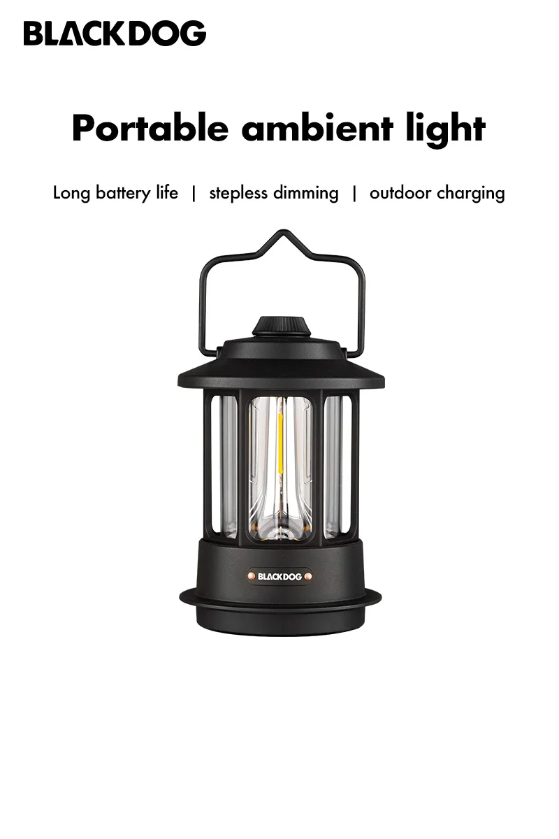 Blackdog Outdoor Camping Atmosphere Lamp Portable Camping Lamp Field Tent Camping Lamp
Blackdog Outdoor Camping Atmosphere Lamp Portable Camping Lamp Field Tent Camping Lamp