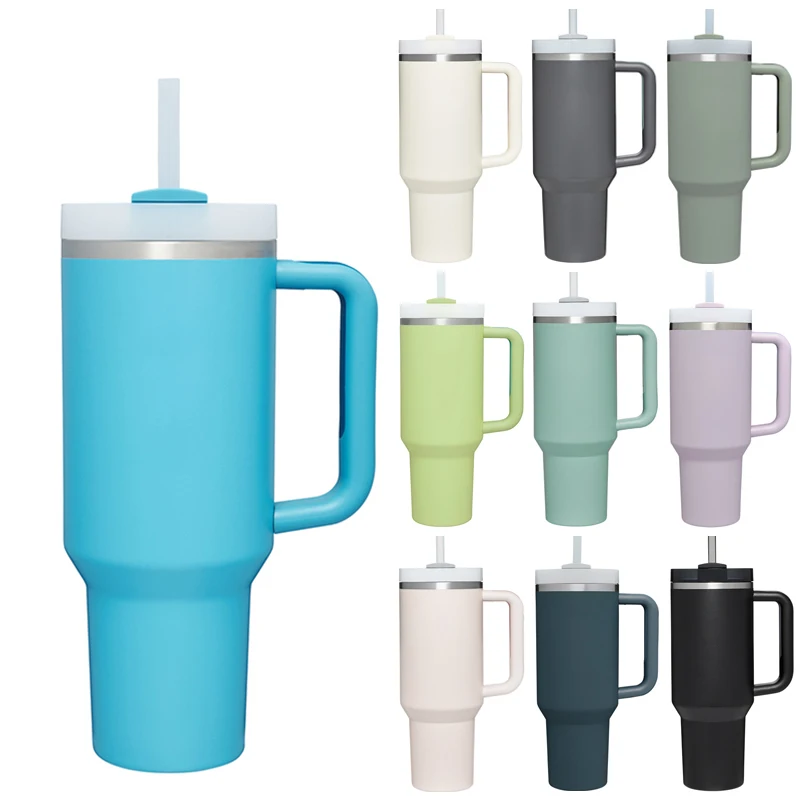 Travel Vacuum Straw Water Tumbler Handle Bottle Lid 40oz Thermos Mug Cup Stainless Hot Cold Cup Steel Thermal With Car Insulated
Travel Vacuum Straw Water Tumbler Handle Bottle Lid 40oz Thermos Mug Cup Stainless Hot Cold Cup Steel Thermal With Car Insulated