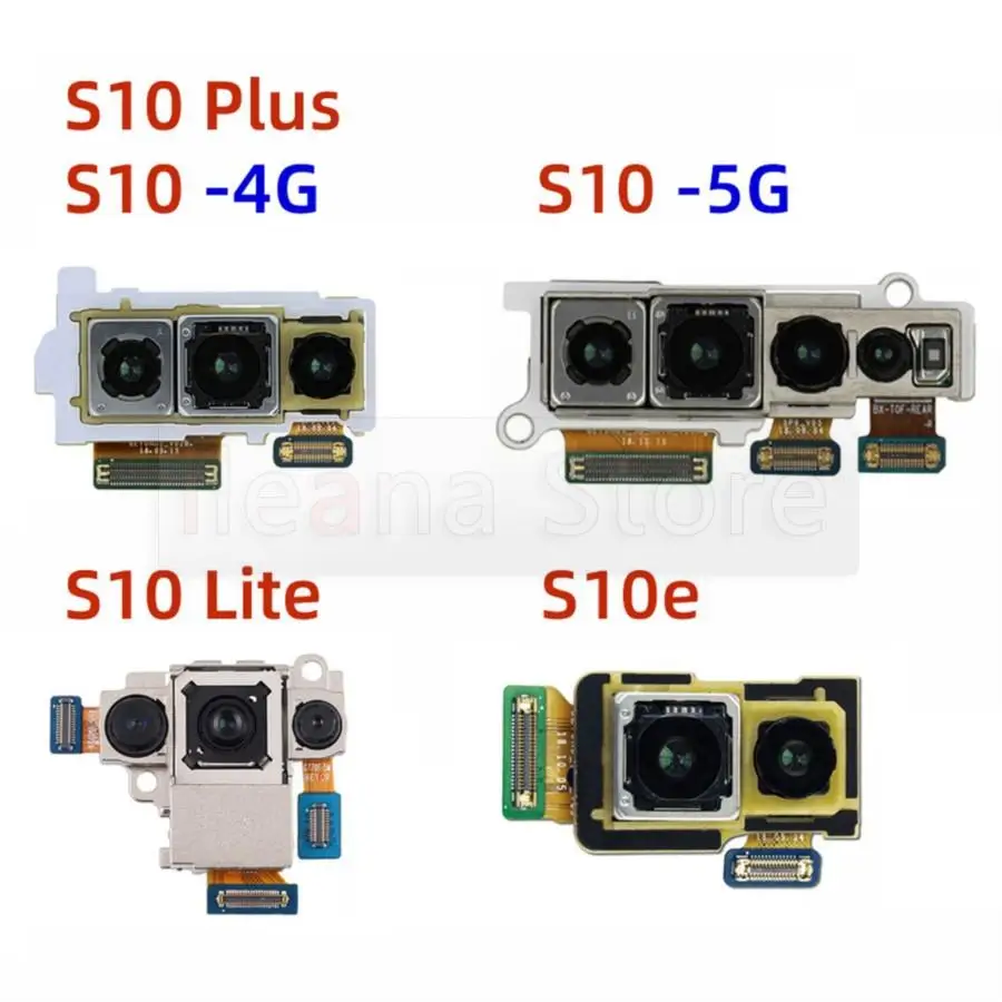 

Original Main Front Camera For Samsung Galaxy S10 Plus Lite e S10E G977b G973F G975F G977n G770F Rear Back Camera Flex Cable