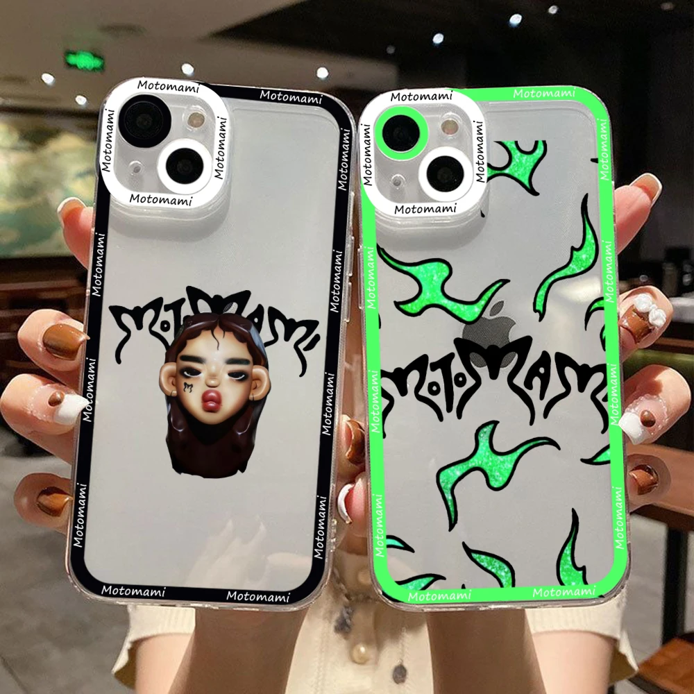 Fashion New Motomami Logo Phone Case for IPhone 14 13 12 Mini 11 Pro Max X XR XS 7 8 SE Plus Soft Silicone Transparent Cover
Fashion New Motomami Logo Phone Case for IPhone 14 13 12 Mini 11 Pro Max X XR XS 7 8 SE Plus Soft Silicone Transparent Cover