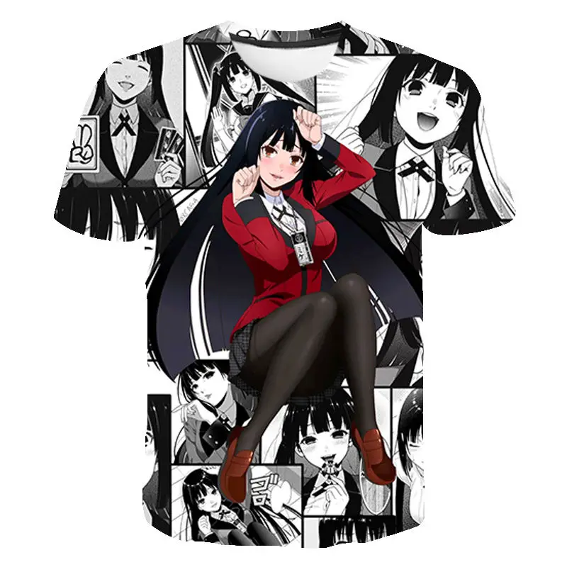 Kakegurui Printed 3D T Shirts Men Women Children Fuuny Anime Kakegurui Tshirt Summer Fashion Trendy Streetwear T-shirt Oversized
Kakegurui Printed 3D T Shirts Men Women Children Fuuny Anime Kakegurui Tshirt Summer Fashion Trendy Streetwear T-shirt Oversized