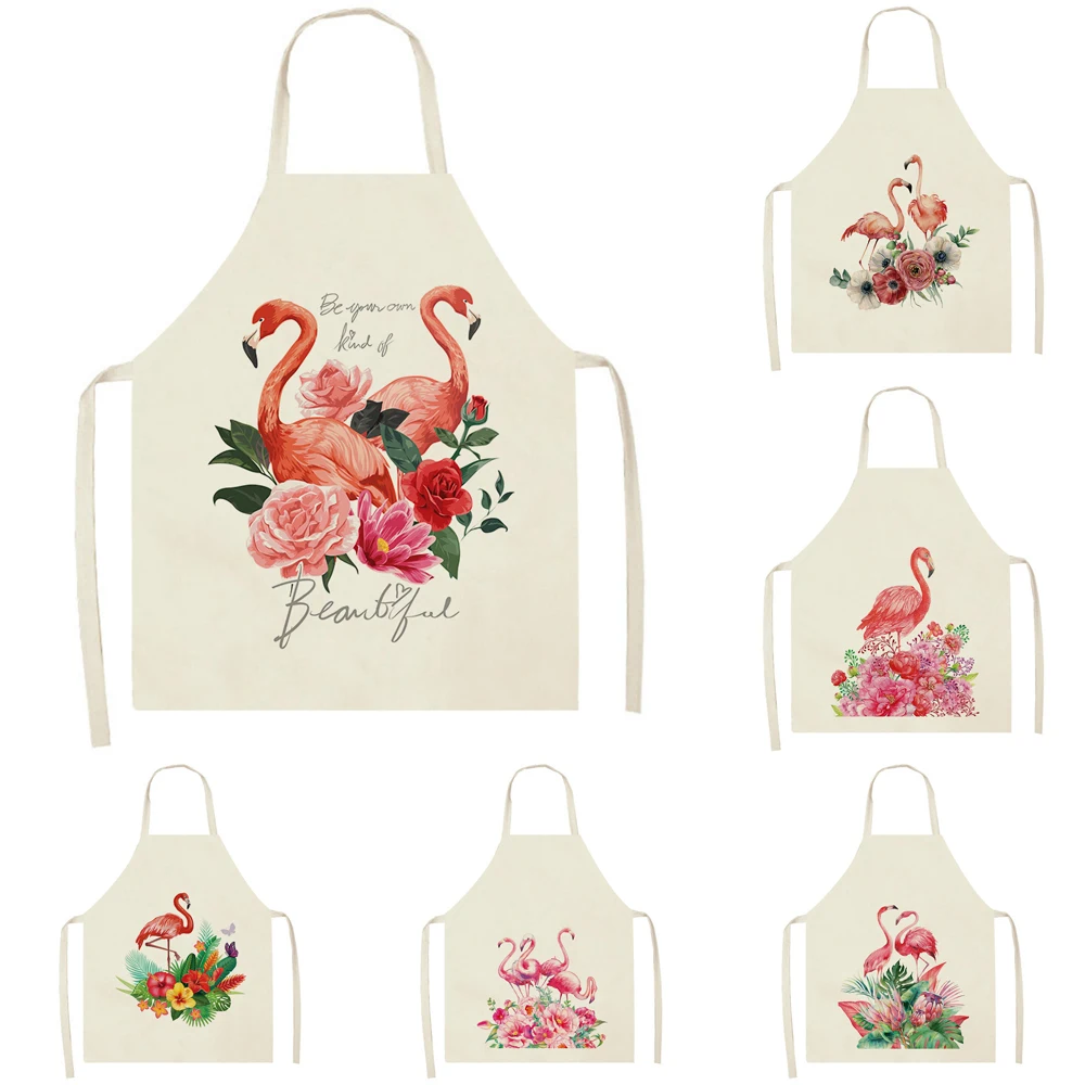 Flamingo Pattern Kitchen Apron Linen Adult Apron Sleeveless Stain Resistant Restaurant Chef Cooking Accessories Bib Mandil
Flamingo Pattern Kitchen Apron Linen Adult Apron Sleeveless Stain Resistant Restaurant Chef Cooking Accessories Bib Mandil