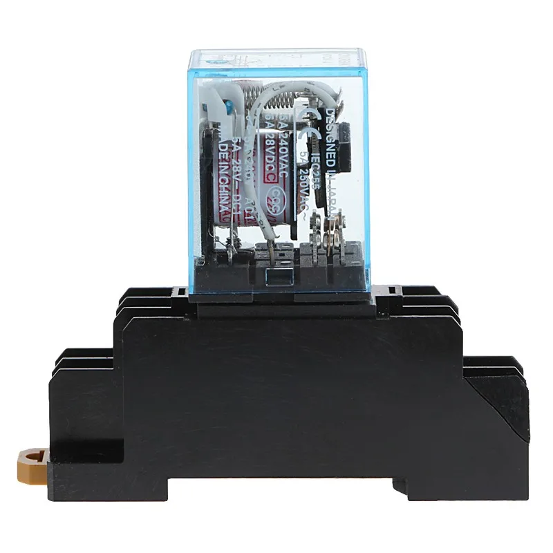 PYF08A 220/240 V AC Bobina Power Relay DPDT MY2NJ 8 Pin With Base
PYF08A 220/240 V AC Bobina Power Relay DPDT MY2NJ 8 Pin With Base