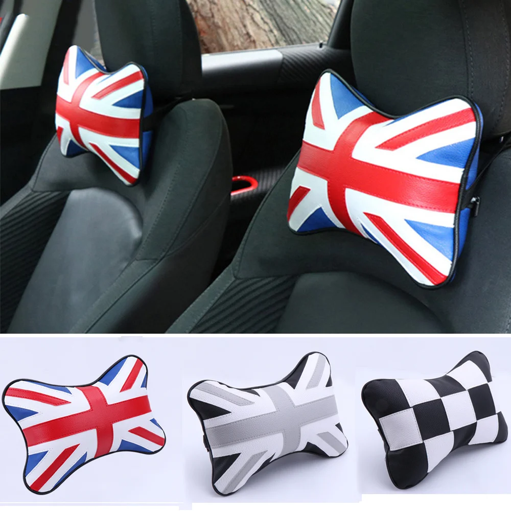 1PC Car Headrest Neck Pillow Seat Pillow BMW Mini PU Leather Car Supplies Four Seasons Universal Neck Pillow
1PC Car Headrest Neck Pillow Seat Pillow BMW Mini PU Leather Car Supplies Four Seasons Universal Neck Pillow