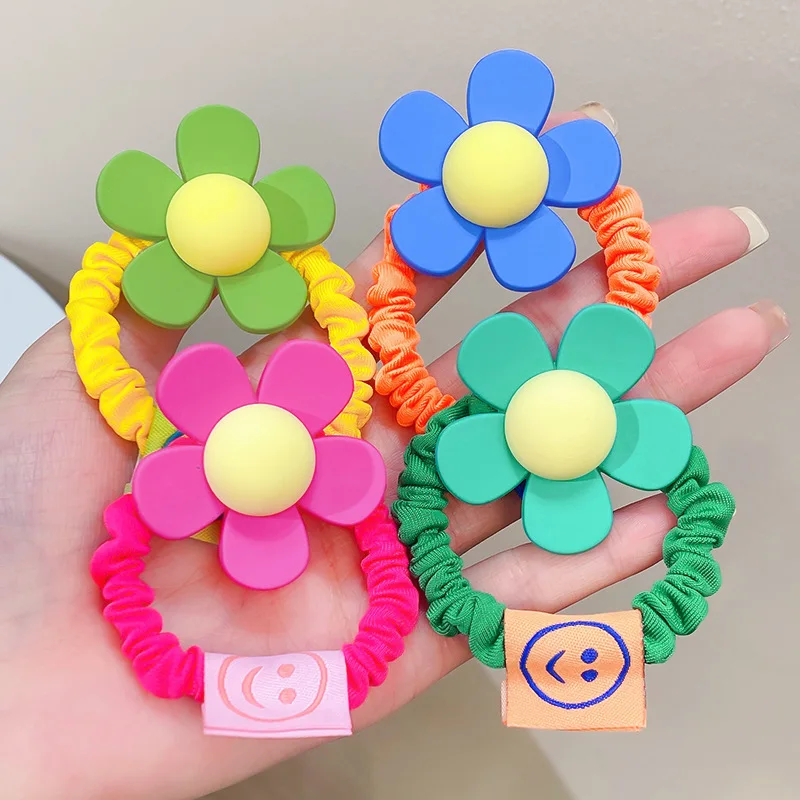 Smile Girl Flower Hair Rubber Bands Sweet Children Kid Hair Ties Flower Hair Accessories Cartoon Elastic Ropes Headband Hiarband
Smile Girl Flower Hair Rubber Bands Sweet Children Kid Hair Ties Flower Hair Accessories Cartoon Elastic Ropes Headband Hiarband