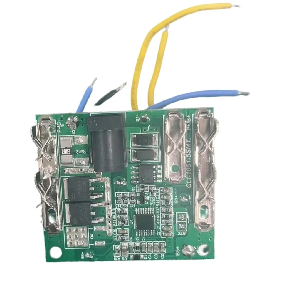 Circuit Board Protection Board 5S 18V 21V 20A BMS Module Battery Charging Lithium Battery Pack Protection Board
Circuit Board Protection Board 5S 18V 21V 20A BMS Module Battery Charging Lithium Battery Pack Protection Board